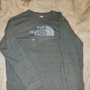 The North Face long sleeve tshirt grey